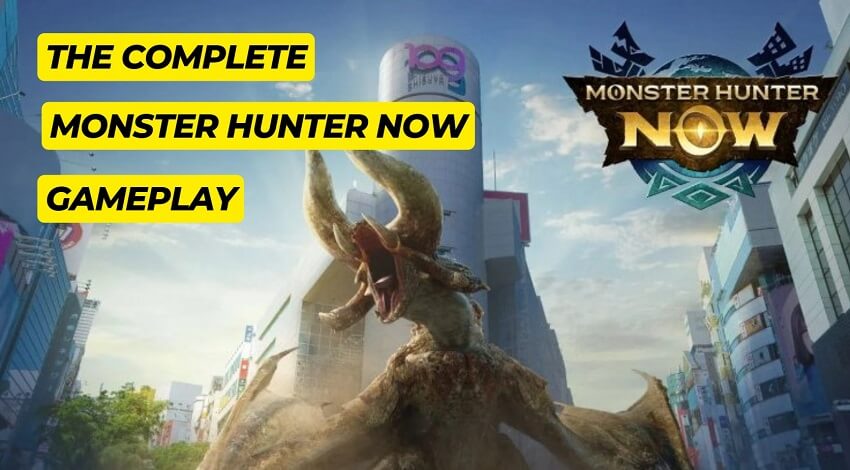 MH Now GPS Joystick Monster Hunter Now - How to play 