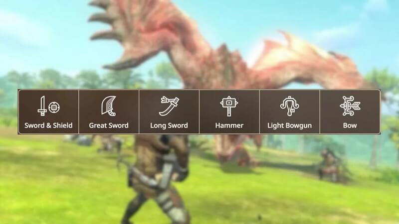 Monster Hunter Now Weapons