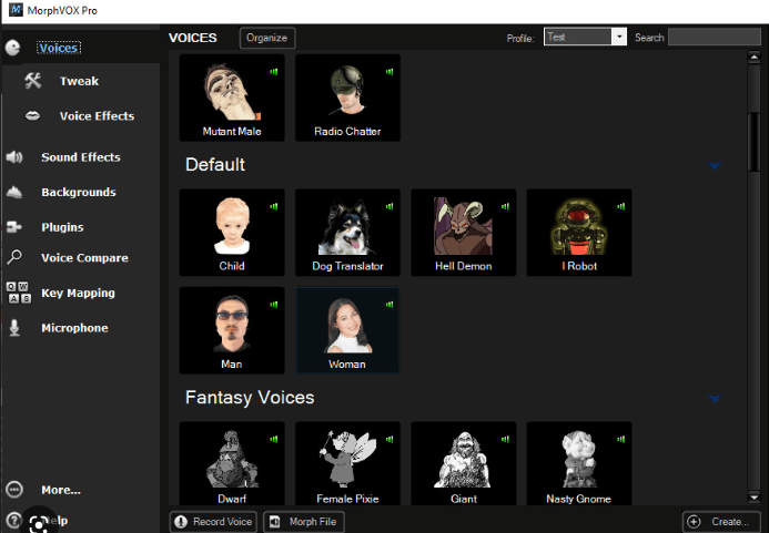 morphvox voice changer