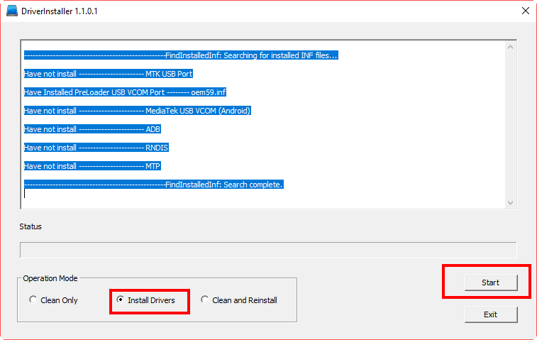 mtk usb drivers