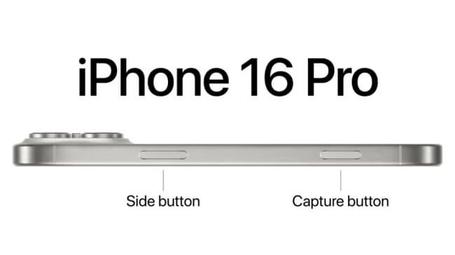 iphone 16 pro new capture button