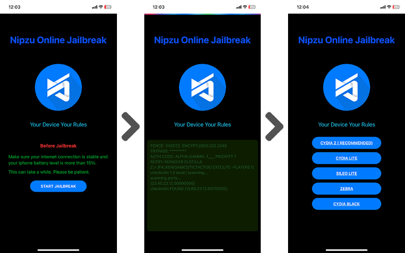 nipzu online jailbreak overview