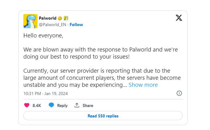 How to Fix Server Error and Play Palworld Multiplayer