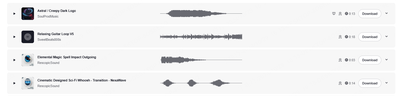 Creepy Sound Effects For Free Download & One-Click to Use