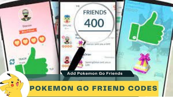 Pokemon Go friend codes