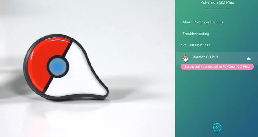 Pokemon GO Plus Options Now Only Show When Connected or Connecting