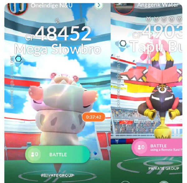 battle Raid Bosses in Pokémon Go Raids