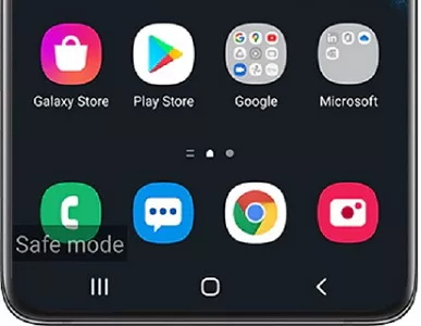 put android phone to safe mode