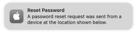 recover apple id password via web