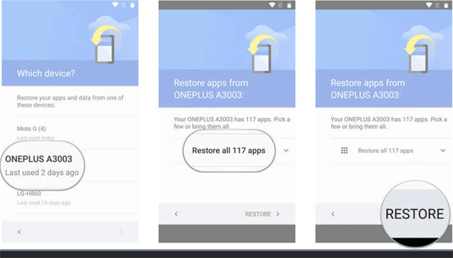 recover deleted app data android from google drive
