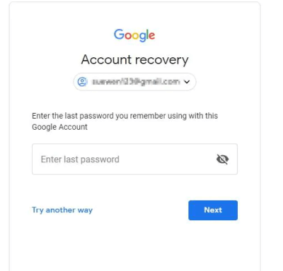 recover deleted gmail account if remember password 1