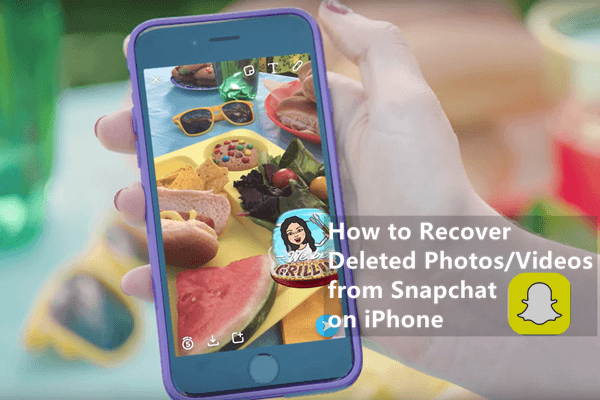 recover deleted Snapchat photos and videos on iPhone