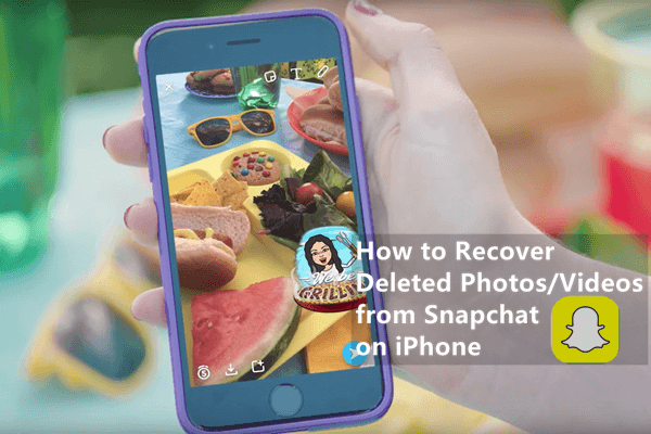 recuperar fotos y videos borrados de Snapchat en iPhone
