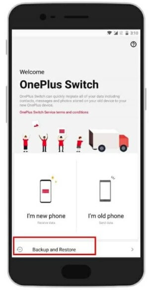 recover deleted photos with OnePlus switch