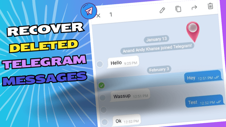 recover deleted telegram messages