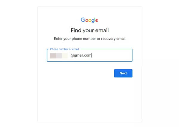 recover google account username 2