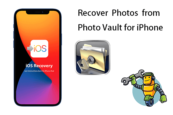 Wiederherstellen von Fotos aus Photo Vault für iPhone