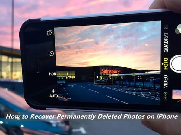 how to recover permanently deleted photos on iPhone