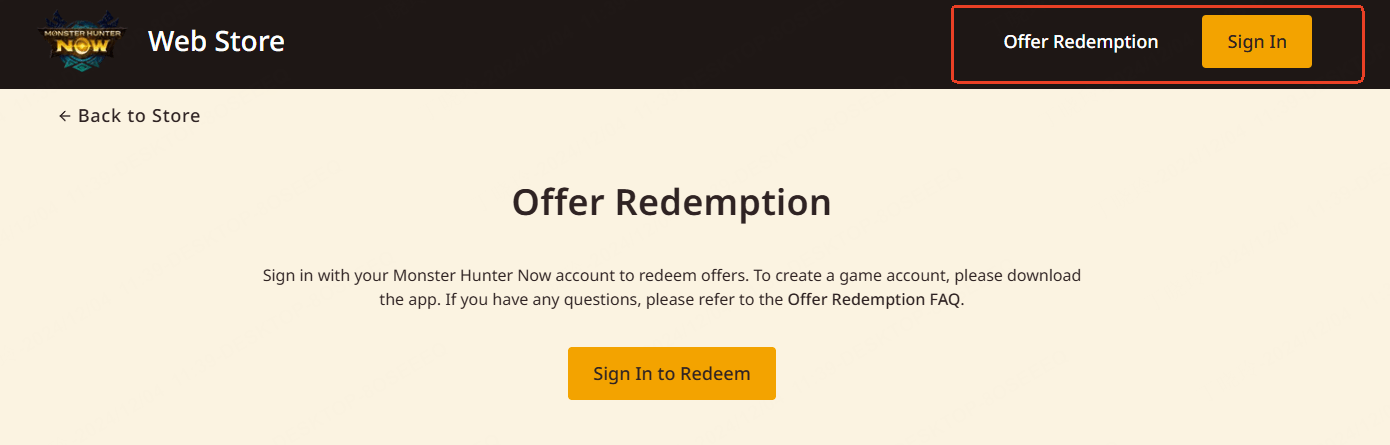 redeem Monster Hunter Now codes 1