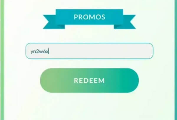 How to redeem codes in Pokemon GO