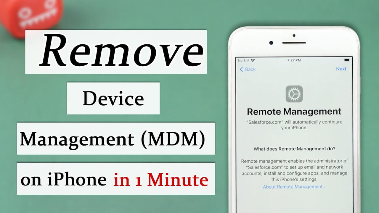 remove device management on iphone