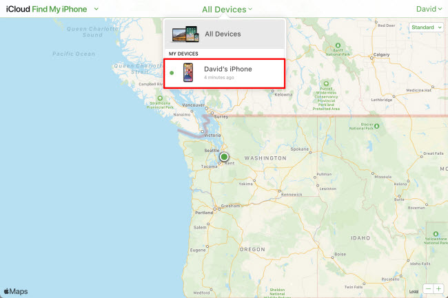 disable find my iphone remotely