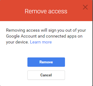 remove google lock online