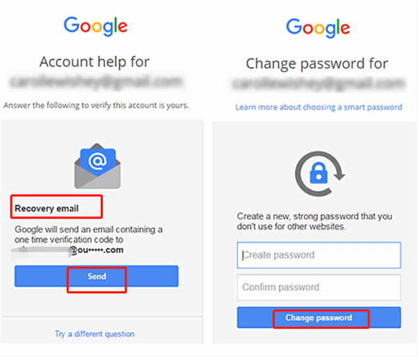 remove google lock via recovery email