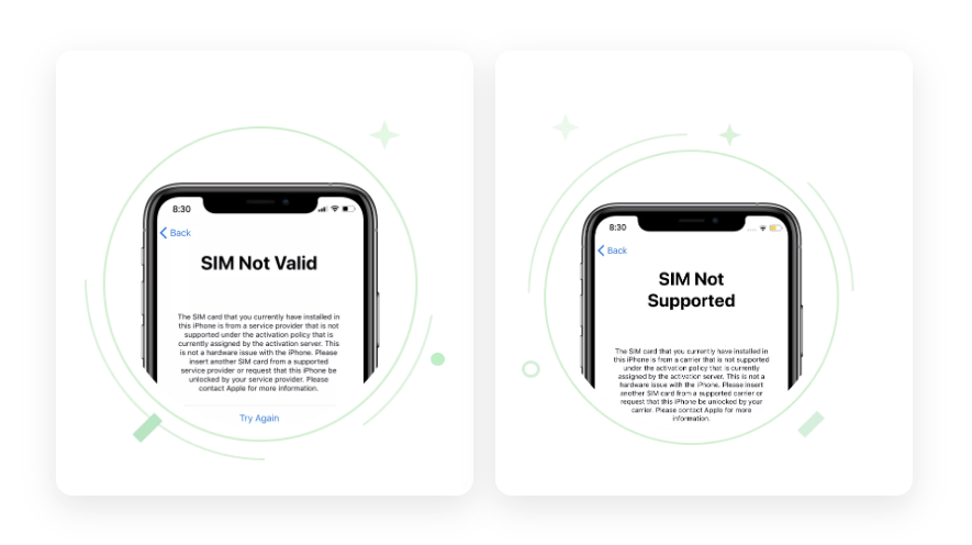 SIM Not Supported iPhone? Why & What to Do? [2023 Newest]