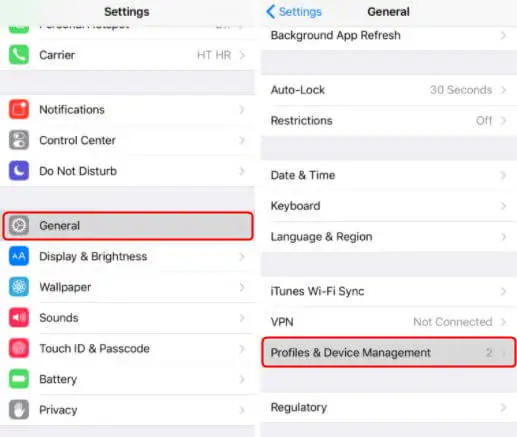 remove mdm from iphone