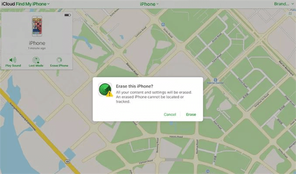 remove passcode from iphone in find my 4