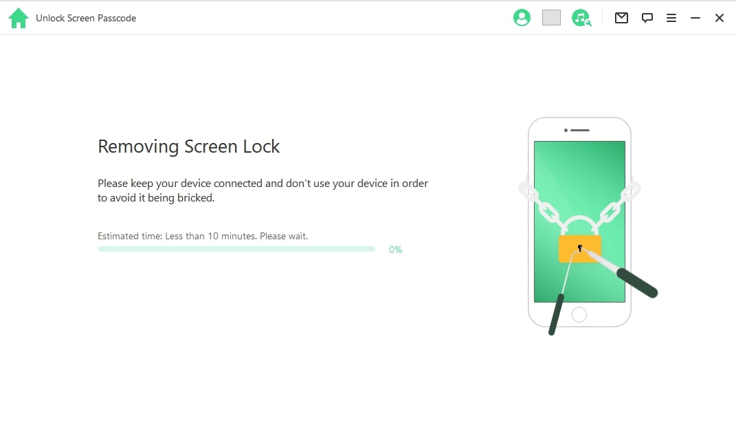 removing screen lock