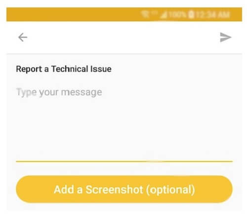 Bumble Change Location by Report Issue Manually