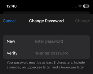 reset apple id password to fix apple id not active