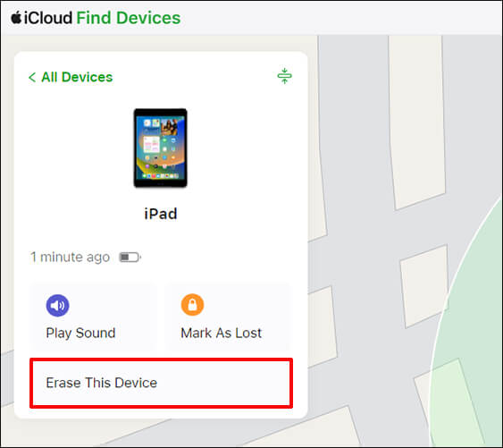 reset ipad without apple id via settings