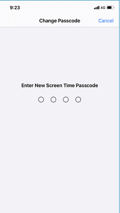 reset screen time through itunes 2