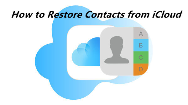 restore contacts from iCloud