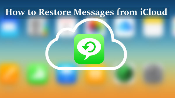 restore messages from iCloud