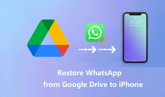  2 Ways Restore WhatsApp Backup From Google Drive To IPhone