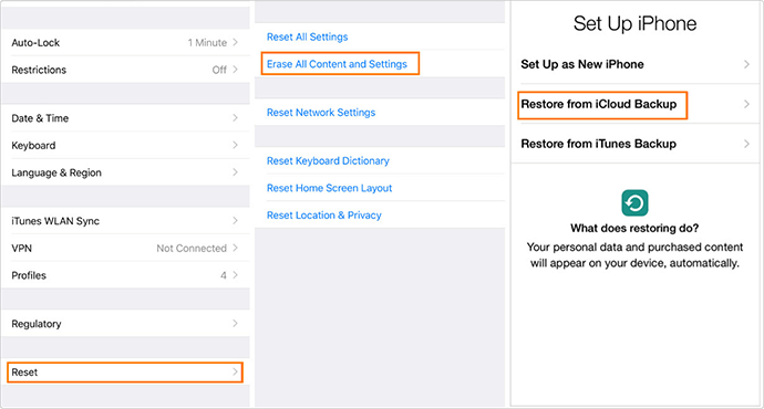 restore voice memos from iCloud backup