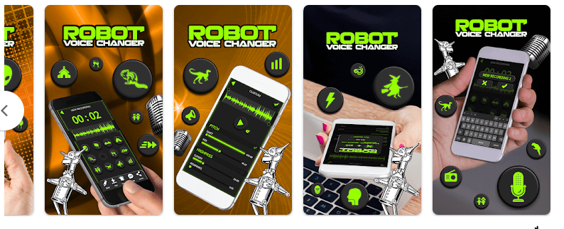 robot voice changer for android