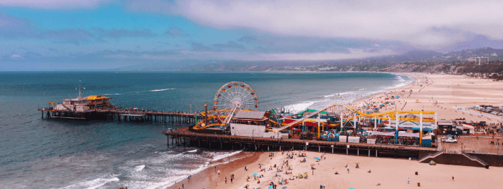 Play Pokemon Go in Santa Monica Pier