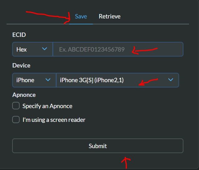 Install unsigned ipsw file without shshs