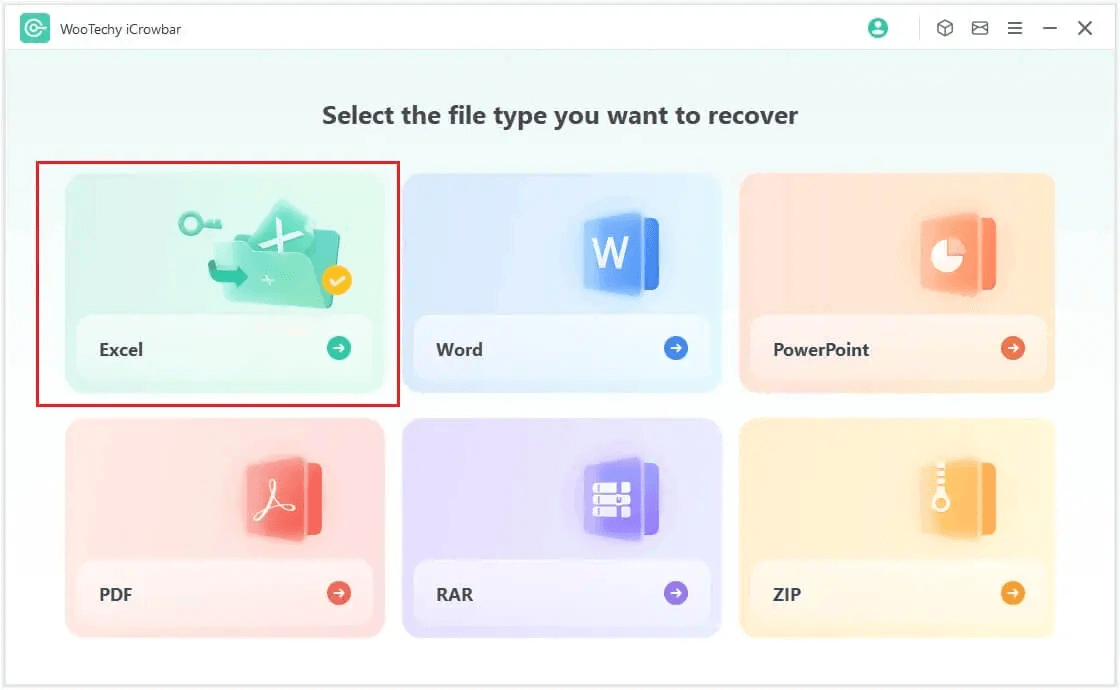 select excel option