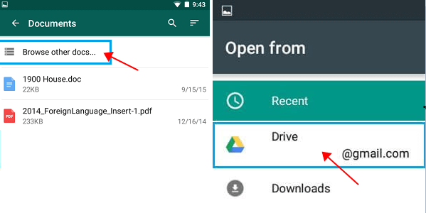 How To Send Pdf File From Google Drive To Whatsapp