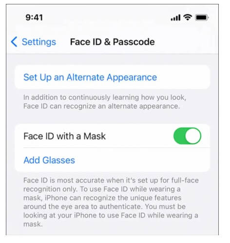 Fix iPhone face id not working