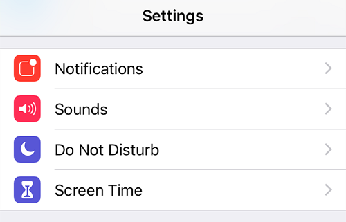 setting screen time