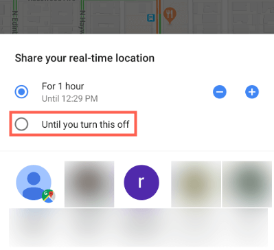 share location link google