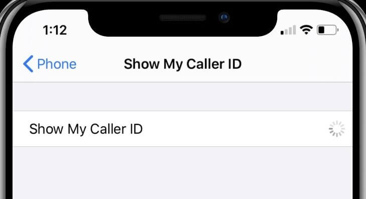 show my caller id