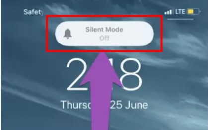 switch off silent mode